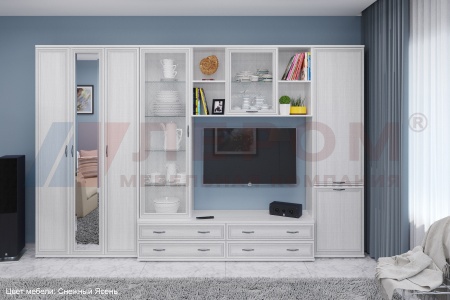 Гостиная-Стенка Карина-15 (В-2224 х Ш-3420 х Г-448 мм)